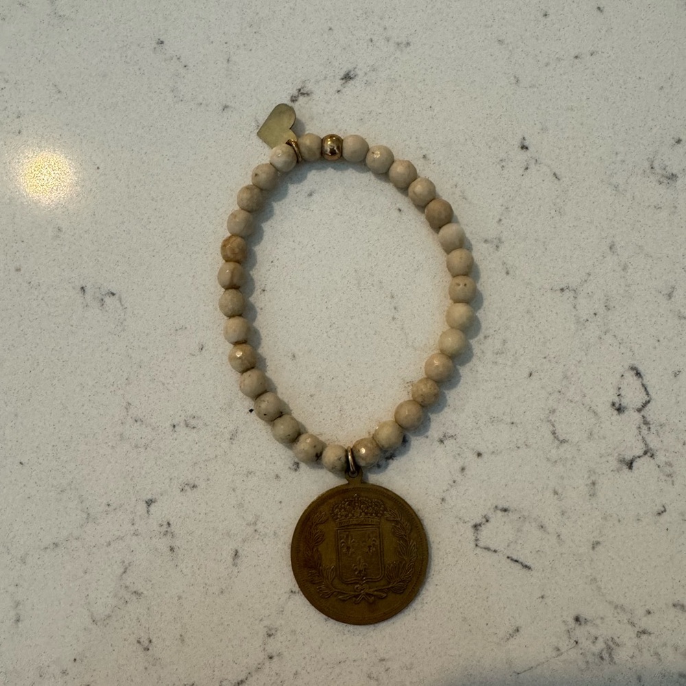 Love Poppy Coin Bracelet